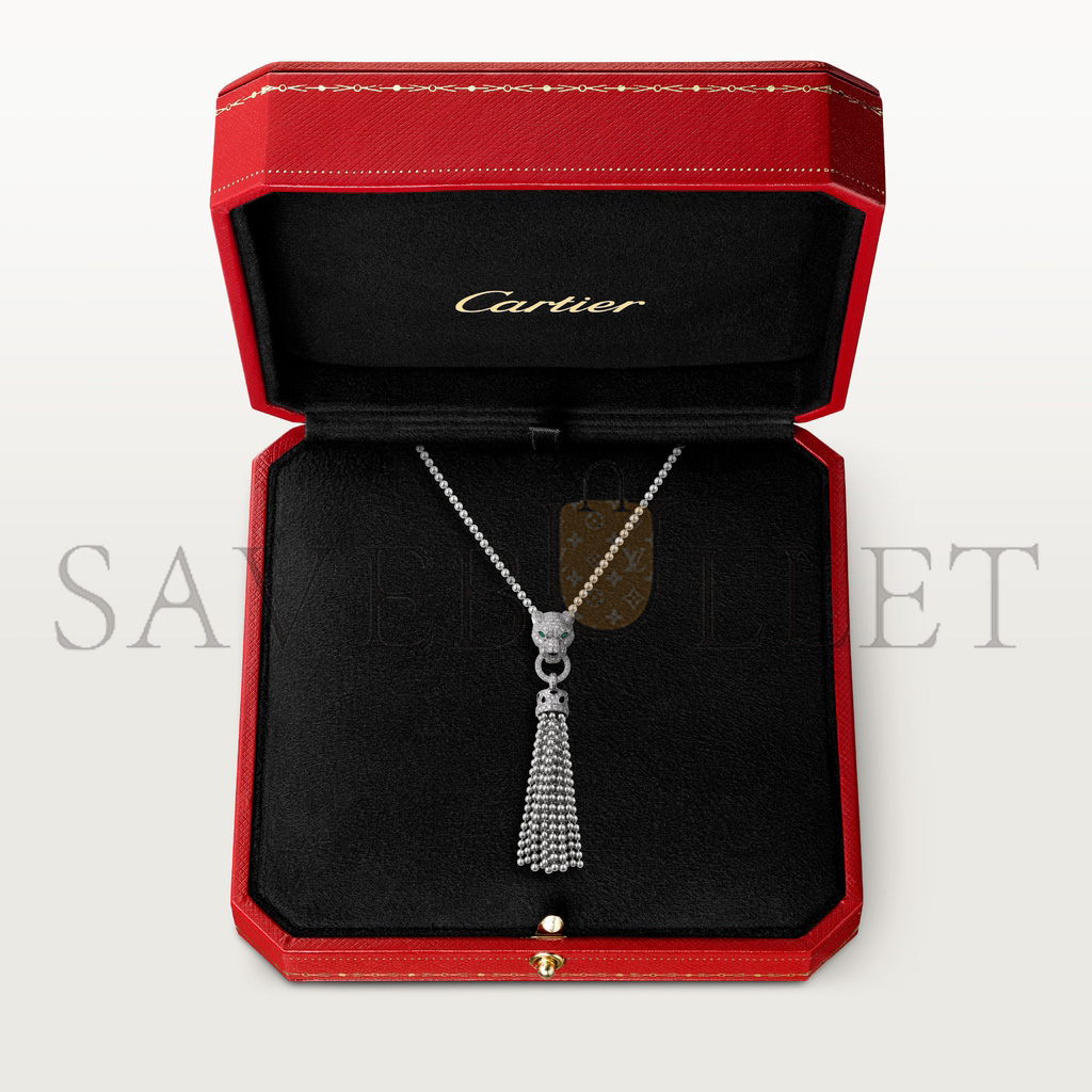Ca*t*er panthÈre white gold de Ca*t*er necklace n7424122